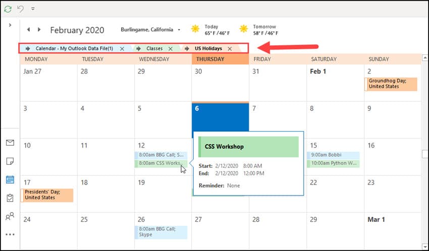 forcing sync between outlook for mac and google calendar