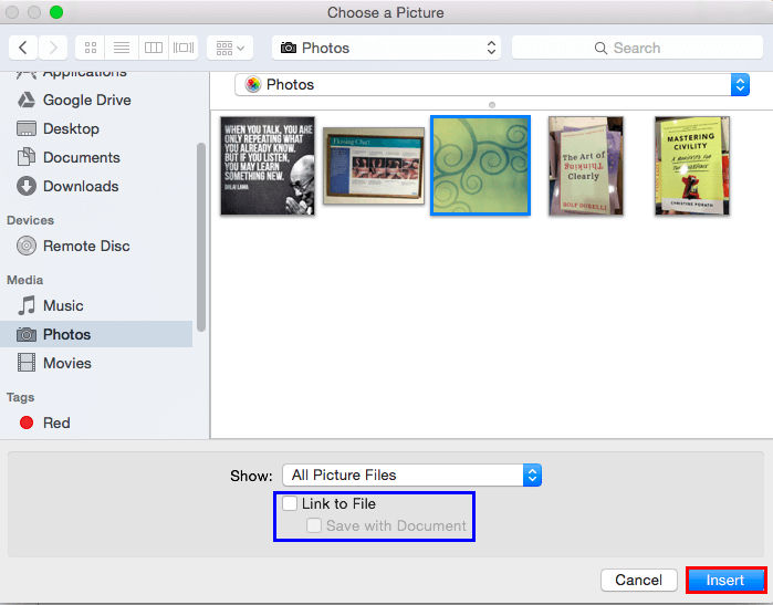 save a powerpoint for mac image as a high resolution for printing